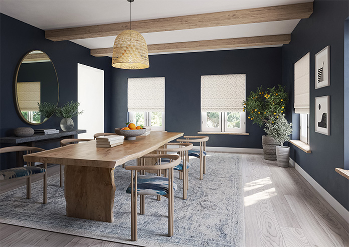 Confetti, Trent Gravel - Twist&Fit Roman Blind - Image 6